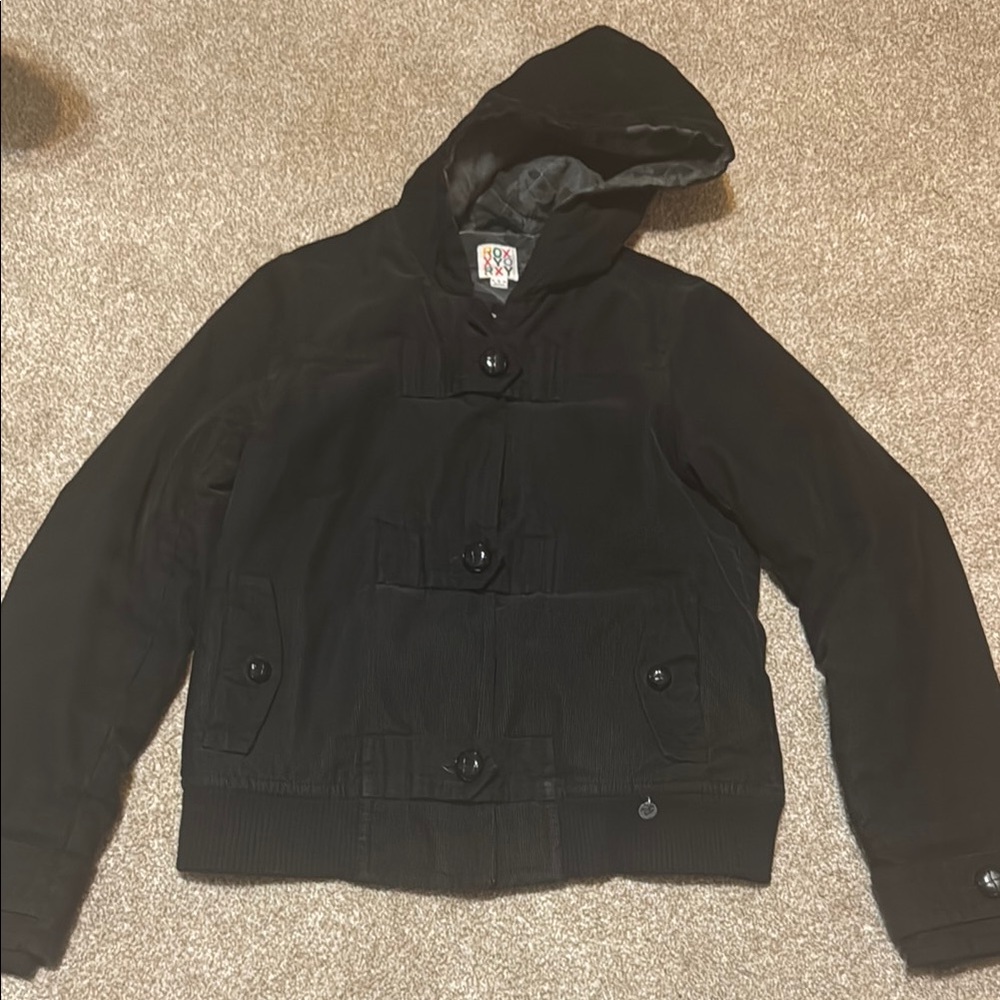 Black Hooded Men’s Jacket - Brand Unspecified